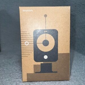 NIB SimpliSafe SimpliCam 1080p Indoor Camera Black Easy Plug In Surveillance